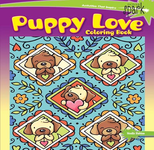 Stock image for SPARK Puppy Love Coloring Book (Dover Animal Coloring Books) for sale by Off The Shelf