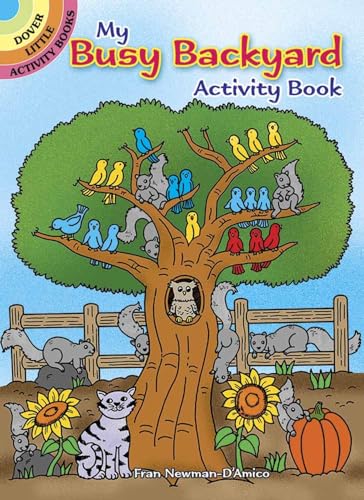 9780486810348: My Busy Backyard Activity Book (Dover Little Activity Books: Nature)