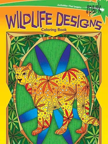 Beispielbild für SPARK Wildlife Designs Coloring Book (Dover Animal Coloring Books) zum Verkauf von SecondSale