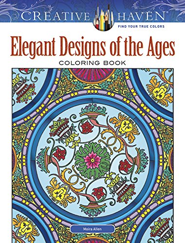 Beispielbild fr Creative Haven Elegant Designs of the Ages Coloring Book (Adult Coloring Books: Art & Design) zum Verkauf von GF Books, Inc.