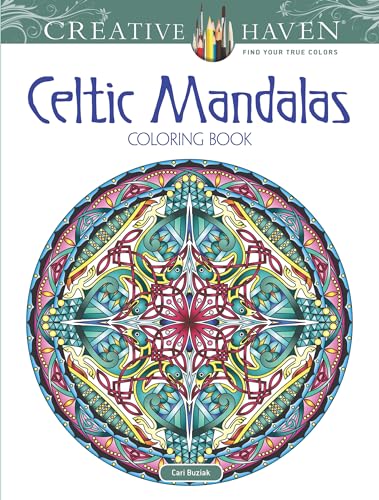 9780486814230: Creative Haven Celtic Mandalas Coloring Book (Adult Coloring Books: Mandalas)