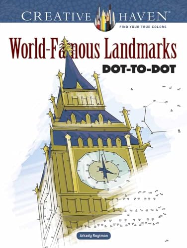 Beispielbild fr Creative Haven World-Famous Landmarks Dot-to-Dot (Creative Haven Coloring Books) zum Verkauf von HPB-Emerald