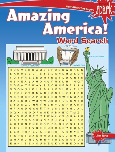 Beispielbild fr SPARK Amazing America! Word Search (Dover Kids Activity Books: U.S.A.) zum Verkauf von WorldofBooks