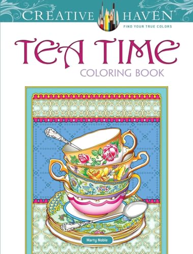Beispielbild fr Creative Haven Tea Time Colori zum Verkauf von SecondSale