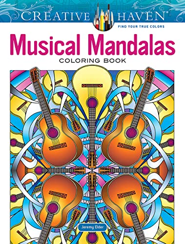 Imagen de archivo de Creative Haven Musical Mandalas Coloring Book (Adult Coloring Books: Mandalas) a la venta por Goodwill Books