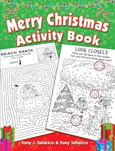 Beispielbild fr Merry Christmas Activity Book (Dover Christmas Activity Books For Kids) zum Verkauf von Your Online Bookstore