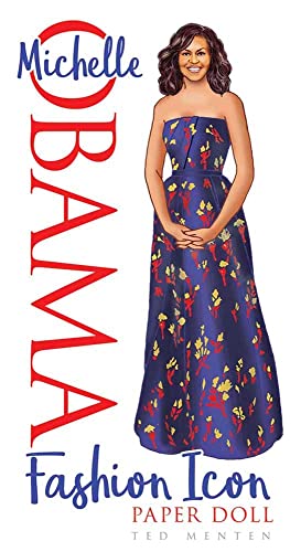 Imagen de archivo de Michelle Obama Fashion Icon Paper Doll a la venta por BooksRun
