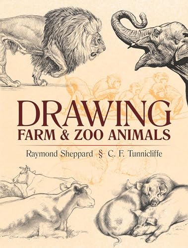 9780486819150: Drawing Farm and Zoo Animals (Dover Art Instruction)