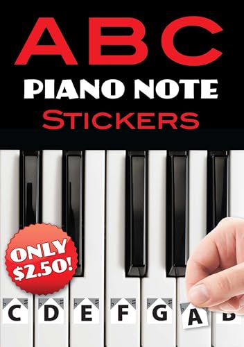 Stock image for A B C Piano Note Stickers (Paperback) for sale by Book Depository hard to find