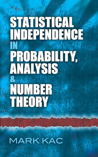 Imagen de archivo de Statistical Independence in Probability, Analysis and Number Theory Format: Trade Paper a la venta por INDOO