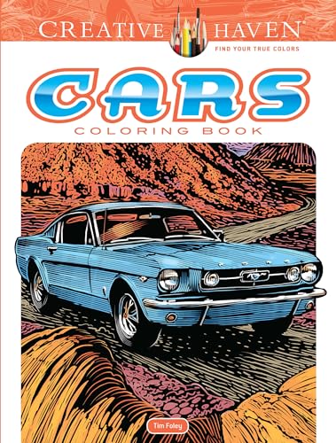 Stock image for Creative Haven Cars Coloring Book for sale by Blackwell's