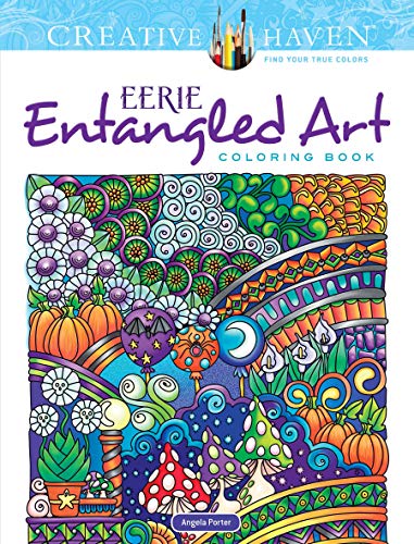 Stock image for Creative Haven Eerie Entangled Art Coloring Book (Adult Coloring Books: Holidays & Celebrations) for sale by Books Unplugged