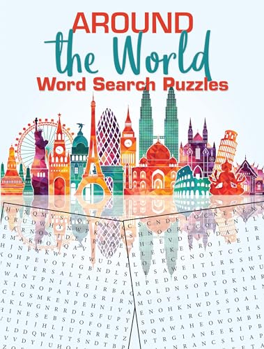 Imagen de archivo de Around the World Word Search Puzzles (Dover Puzzle Games) a la venta por Goodwill Books