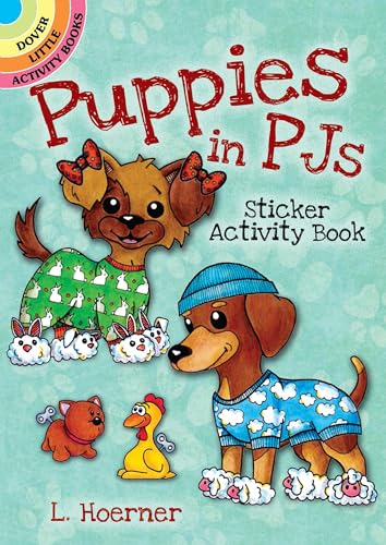 Stock image for Puppies in Pjs Sticker Activity Book for sale by ThriftBooks-Dallas