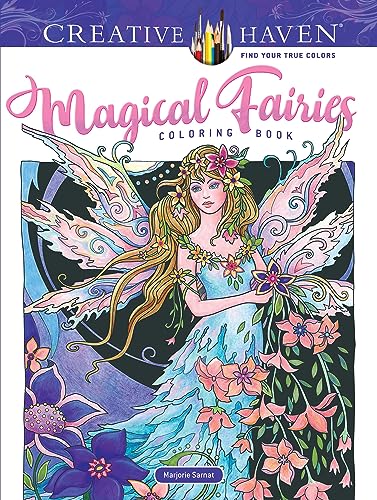 Beispielbild fr Adult Coloring Book Creative Haven Magical Fairies Coloring Book (Creative Haven Coloring Books) zum Verkauf von PlumCircle