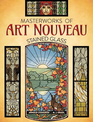 Beispielbild fr Masterworks of Art Nouveau Stained Glass Format: Trade Paper zum Verkauf von INDOO