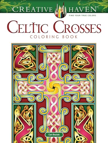 Stock image for Creative Haven Celtic Crosses Coloring Book (Adult Coloring) for sale by HPB-Diamond