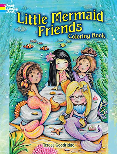 9780486827360: LITTLE MERMAID FRIENDS COLORING BOOK (Dover Coloring Book)