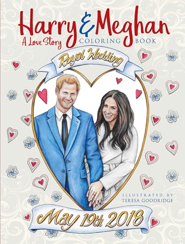 Beispielbild fr Harry and Meghan: A Love Story Coloring Book zum Verkauf von Better World Books