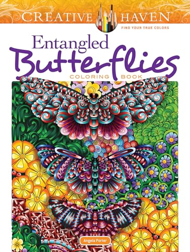 Stock image for Creative Haven Entangled Butterflies Coloring Book (Adult Coloring) for sale by BooksRun