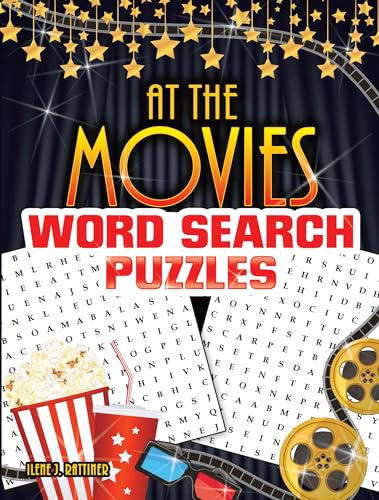 Imagen de archivo de At the Movies Word Search Puzzles (Dover Brain Games) a la venta por PlumCircle