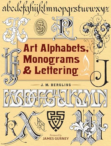 Imagen de archivo de Art Alphabets, Monograms, &amp; Lettering a la venta por Blackwell's