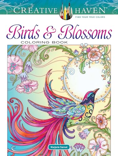 9780486832340: Creative Haven Birds and Blossoms Coloring Book