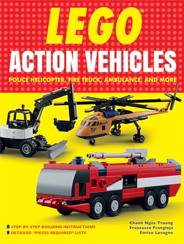 Beispielbild fr Lego Action Vehicles: Police Helicopter, Fire Truck, Ambulance, and More (Dover Kids Activity Books) zum Verkauf von WorldofBooks