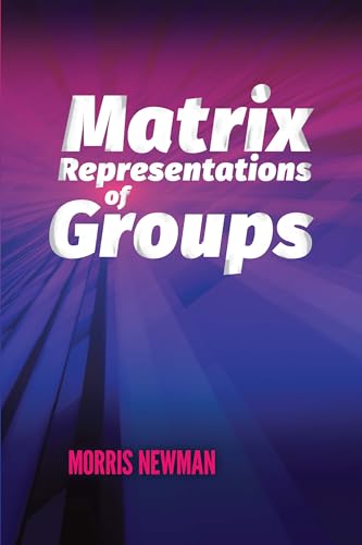 Beispielbild fr MatrixRepresentationsofGroups Format: TradePaperback zum Verkauf von INDOO