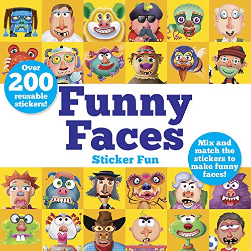 Imagen de archivo de Funny Faces Sticker Fun: Mix and match the stickers to make funny faces (Dover Children's Activity Books) a la venta por Ergodebooks
