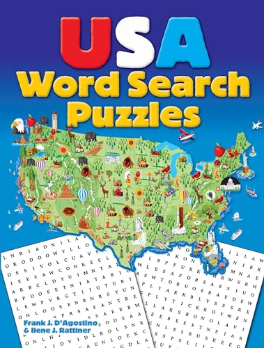 Imagen de archivo de USA Word Search Puzzles (Dover Brain Games) a la venta por PlumCircle