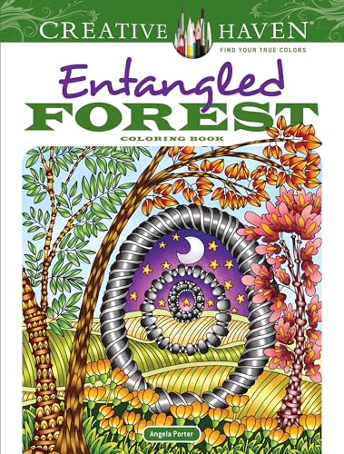 Stock image for Creative Haven Entangled Forest Coloring Book Creative Haven Coloring Books for sale by PBShop.store US