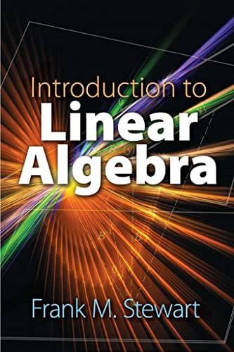 9780486834122: Introduction to Linear Algebra (Dover Books on Mathematics)
