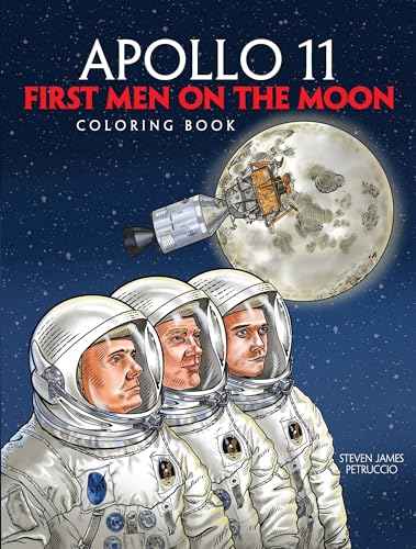 Beispielbild fr Apollo 11 : First Men on the Moon Coloring Book zum Verkauf von Better World Books