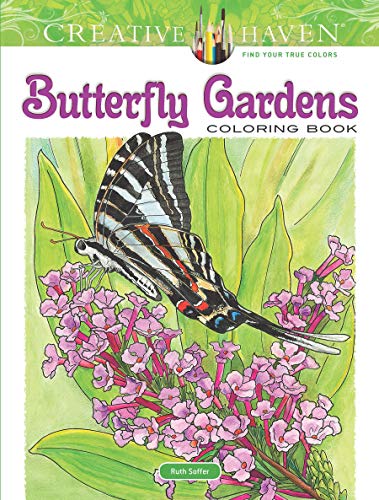 Stock image for Creative Haven Butterfly Gardens Coloring Book for sale by Blackwell's