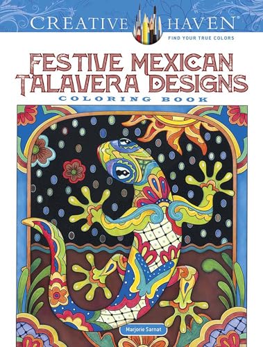 Beispielbild fr Creative Haven Festive Mexican Talavera Designs Coloring Book zum Verkauf von Blackwell's