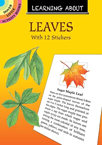 9780486837130: Learning About Leaves: With 12 Stickers (Dover Little Activity Books: Nature)