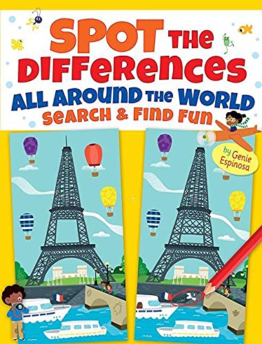 Beispielbild fr Spot the Differences All Around the World: Search & Find Fun zum Verkauf von ThriftBooks-Atlanta