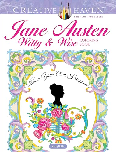 Stock image for Creative Haven Jane Austen Witty &amp; Wise Coloring Book for sale by Blackwell's