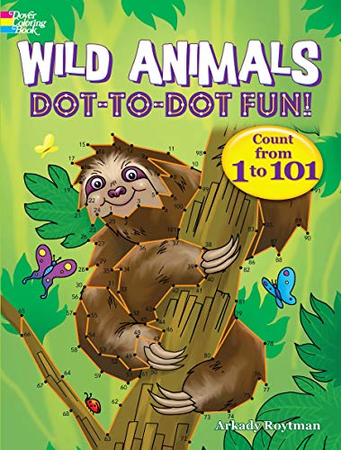 9780486838380: Wild Animals Dot-to-Dot Fun: Count from 1 to 101! (Dover Kids Activity Books: Animals)