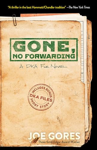 Stock image for Gone, No Forwarding: A DKA File Novel (Dover Crime Classics) for sale by Pearlydewdrops