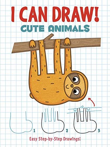 Beispielbild fr I Can Draw! Cute Animals: Easy Step-by-Step Drawings (Dover How to Draw) zum Verkauf von Goodwill