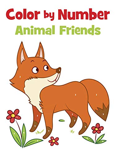 9780486842639: Color by Number Animal Friends