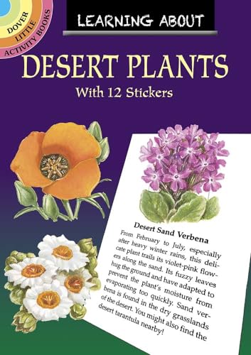 Imagen de archivo de Learning About Desert Plants (Dover Little Activity Books: Nature) a la venta por Books Unplugged