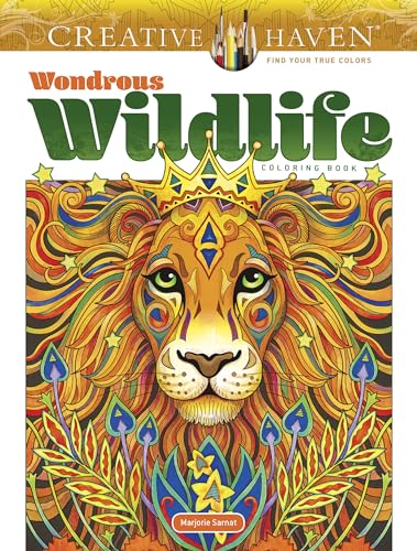 9780486845425: Creative Haven Wondrous Wildlife Coloring Book
