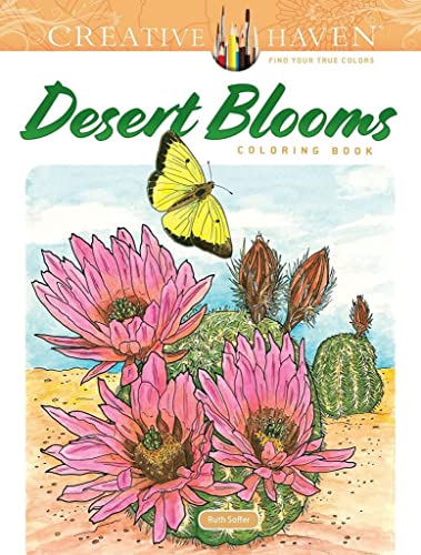 Beispielbild fr Creative Haven Desert Blooms Coloring Book zum Verkauf von WorldofBooks