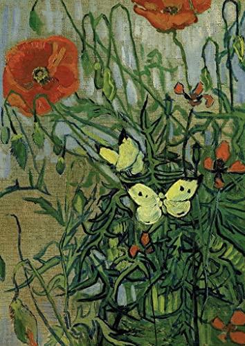 9780486846200: Van Gogh's Butterflies and Poppies Notebook