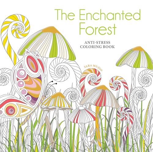 Stock image for The Enchanted Forest Coloring Book: Anti-Stress Coloring Book (Dover Adult Coloring Books) for sale by HPB-Emerald