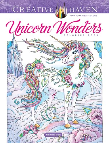 Stock image for Creative Haven Unicorn Wonders Coloring Book (Creative Haven Coloring Books) for sale by SecondSale