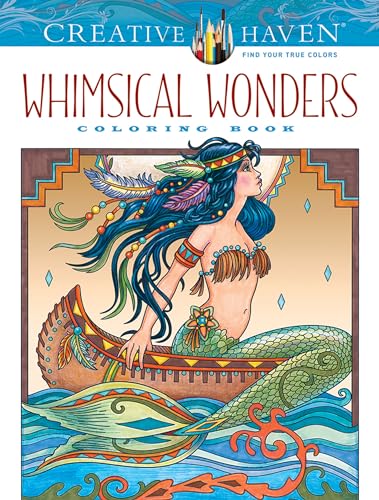 Stock image for Creative Haven Whimsical Wonders Coloring Book for sale by Mr. Bookman